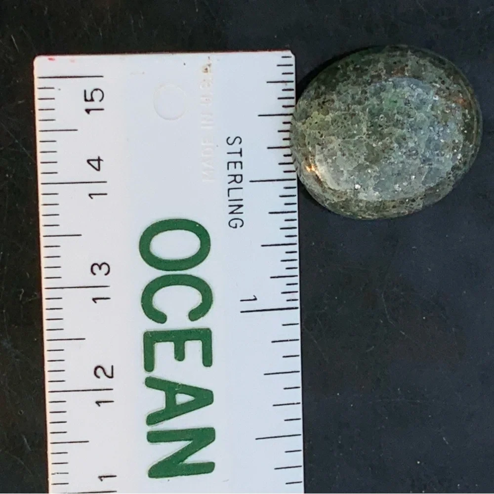 17.20 Carats Natural African Green Galaxy Quartz